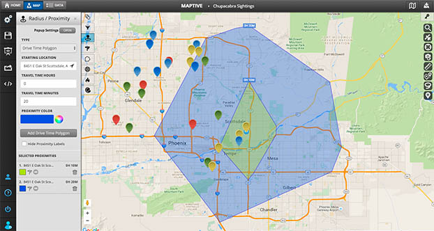 Drive Time Maps