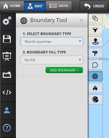 boundary mapping tool