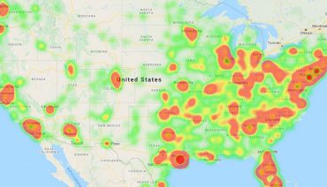 Customer Data Heat Map