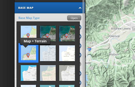 Elevation-Terrain-Map