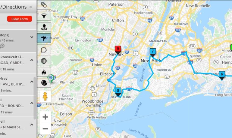 Route for Supply Chain Use Case - Mapping Software