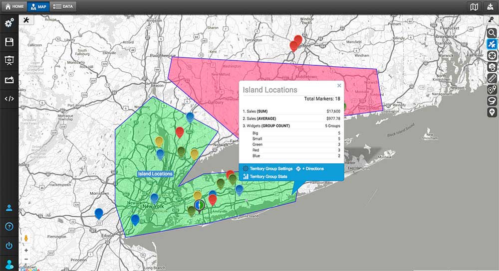 Sales Territory Mapping