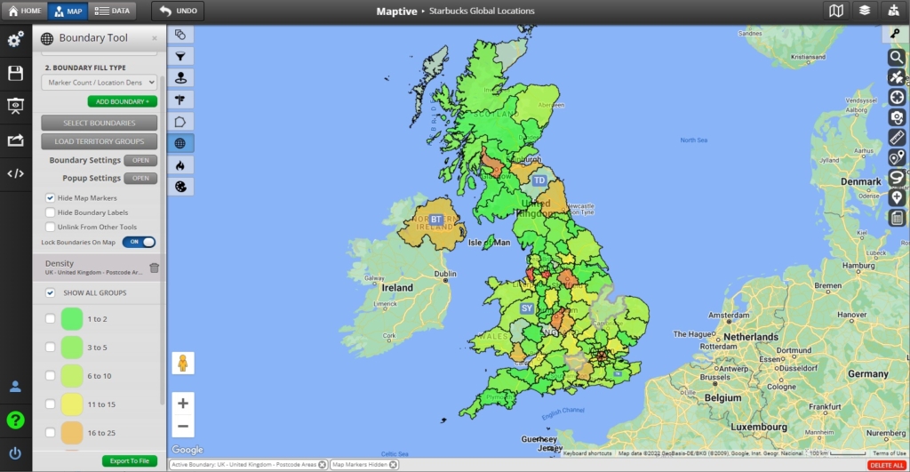 UK Boundary Tool