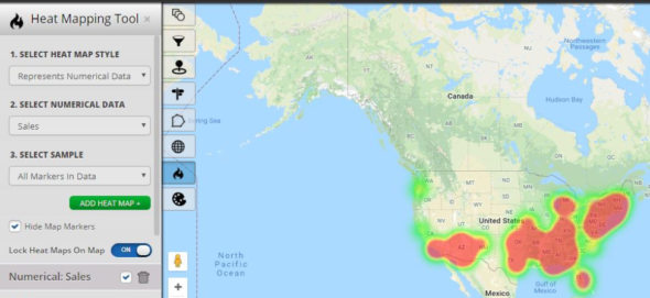 Heat Map Tool Data Visualization